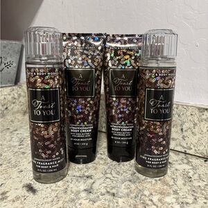 Bath & Body Works A Toast to You Set - Black and Multicolor